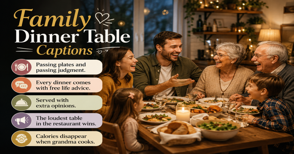 Short Family Captions for Instagram