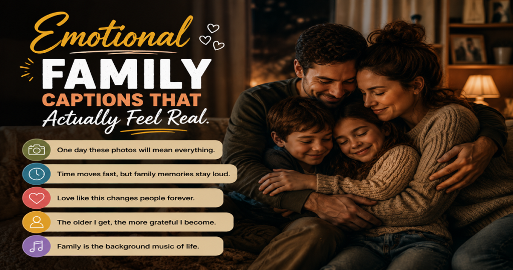 Family Photo Captions for Instagram
