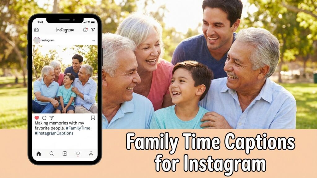 Family Time Captions for Instagram