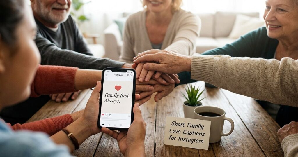 Family Love Captions for Instagram