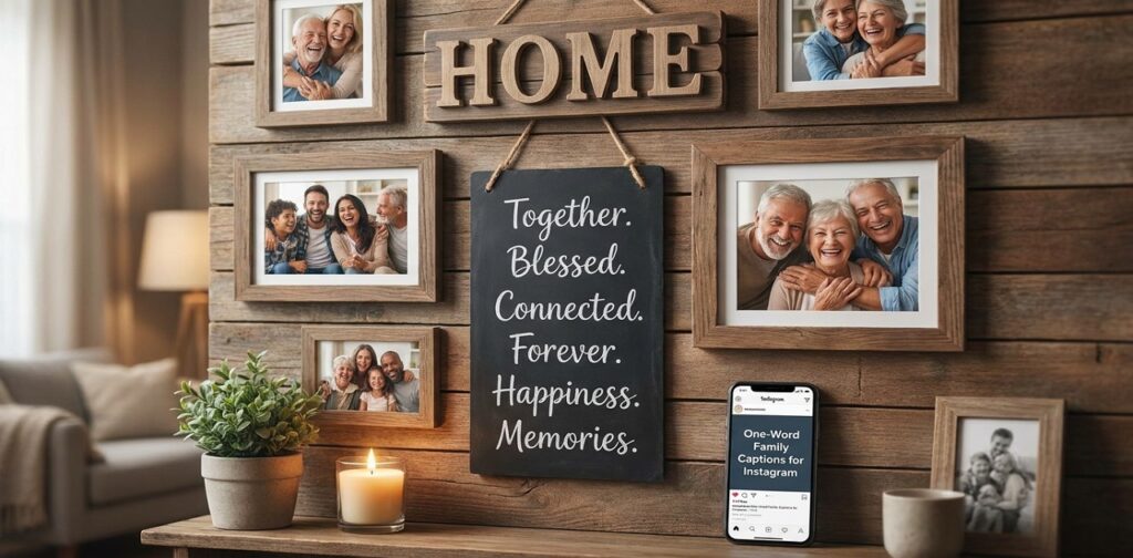 Short Family Photo Captions for Instagram 