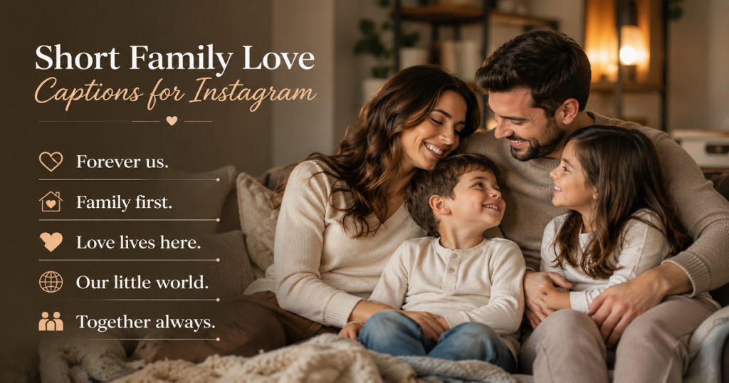 family time captions for Instagram