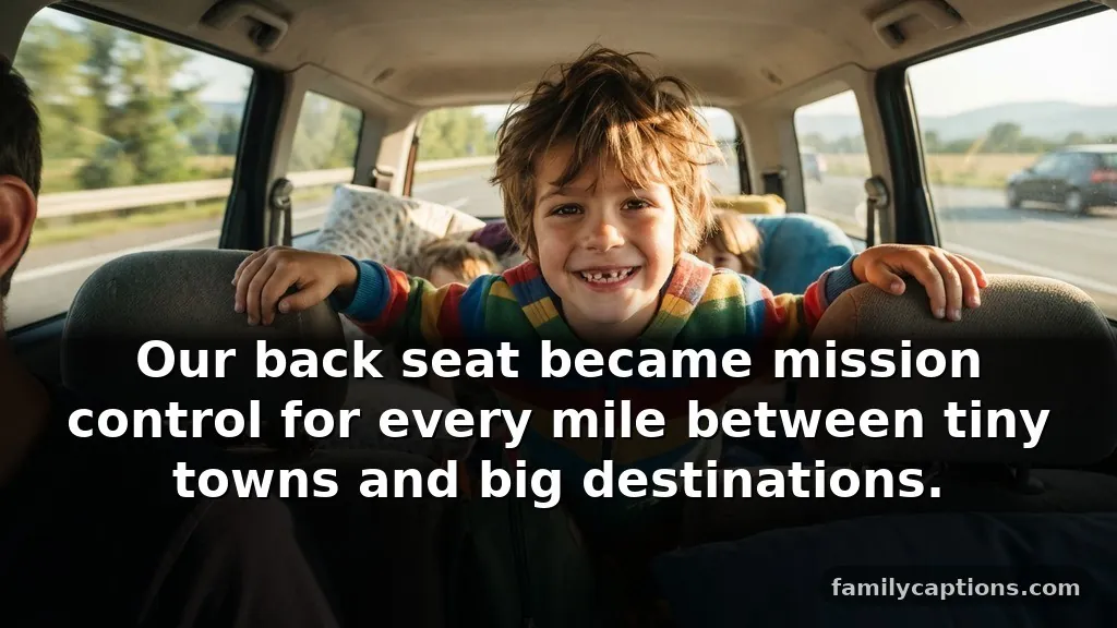 Road-trip little brother captions for instagram from your back-seat adventures