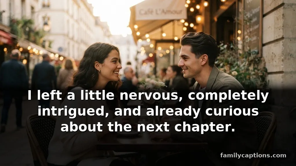 First-Date Love Captions for instagram story