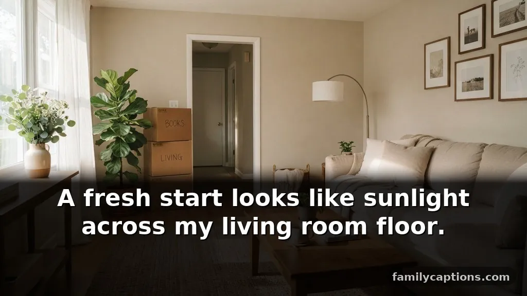 Peace Captions for Instagram After Moving Into a New Home