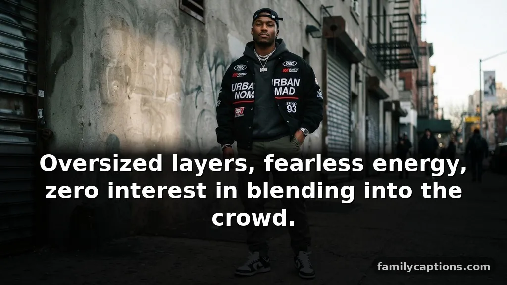 Attitude captions for Instagram for boy streetwear photos